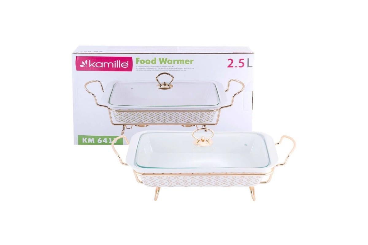 Мармит Kamille керамика 2,5 л 42х23 см h 12,5 см (6417 K)