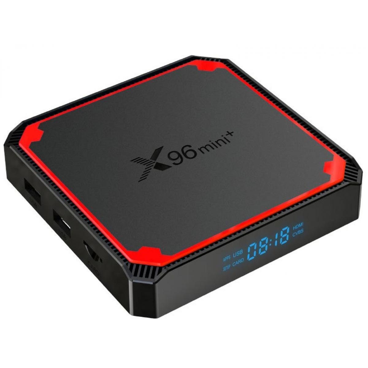 Приставка Android TV Amlogic TV BOX X96 Mini Plus S905W4/1GB RAM/8GB ROM Black - фото 2