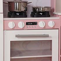 Кухня дитяча кутова дерев'яна AVKO Пальма Pink звукові та світлові ефекти - фото 5 Кухня дитяча кутова дерев'яна AVKO Пальма Pink звукові та світлові ефекти - фото 5