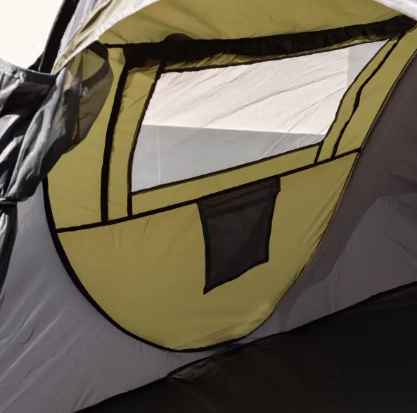 Палатка Pop-Up двухместная с автоматическим каркасом 245х145х100 см Зеленый - фото 6