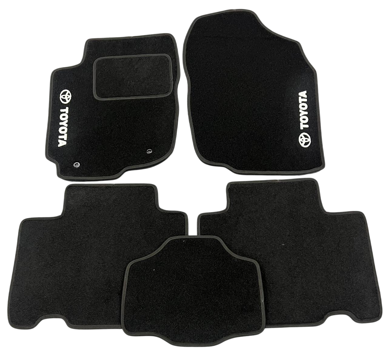 Килимки в салон ворсові для Toyota RAV4 2013 - 5 шт. Чорний (1398312980)
