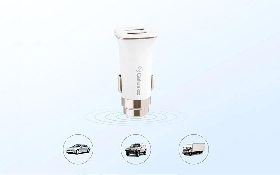 Зарядное устройство автомобильное Gelius Apollo GP-CC01 2USB 3,1A 15W Black (92660) - фото 2