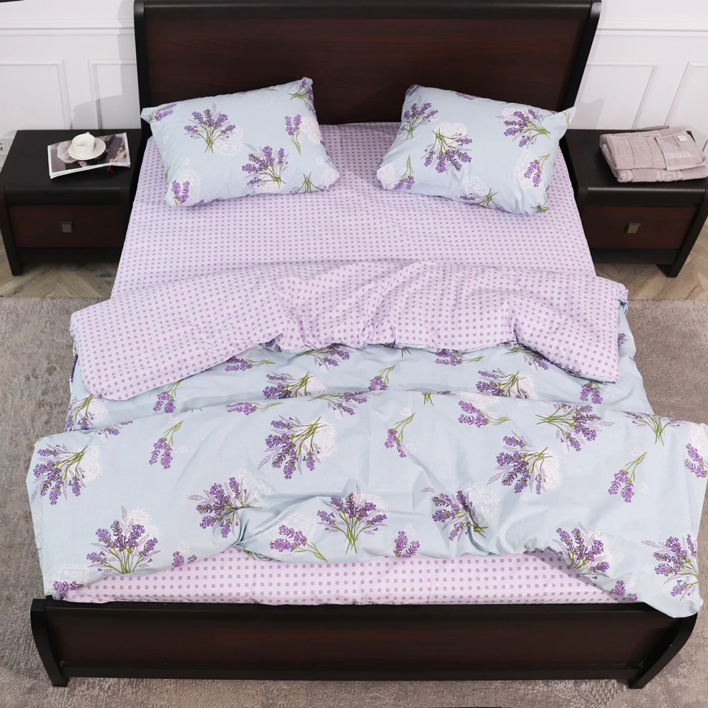 Комплект постільної білизни ТМ Черешенька із бязі Gold полуторний 150х220 cм (157615)