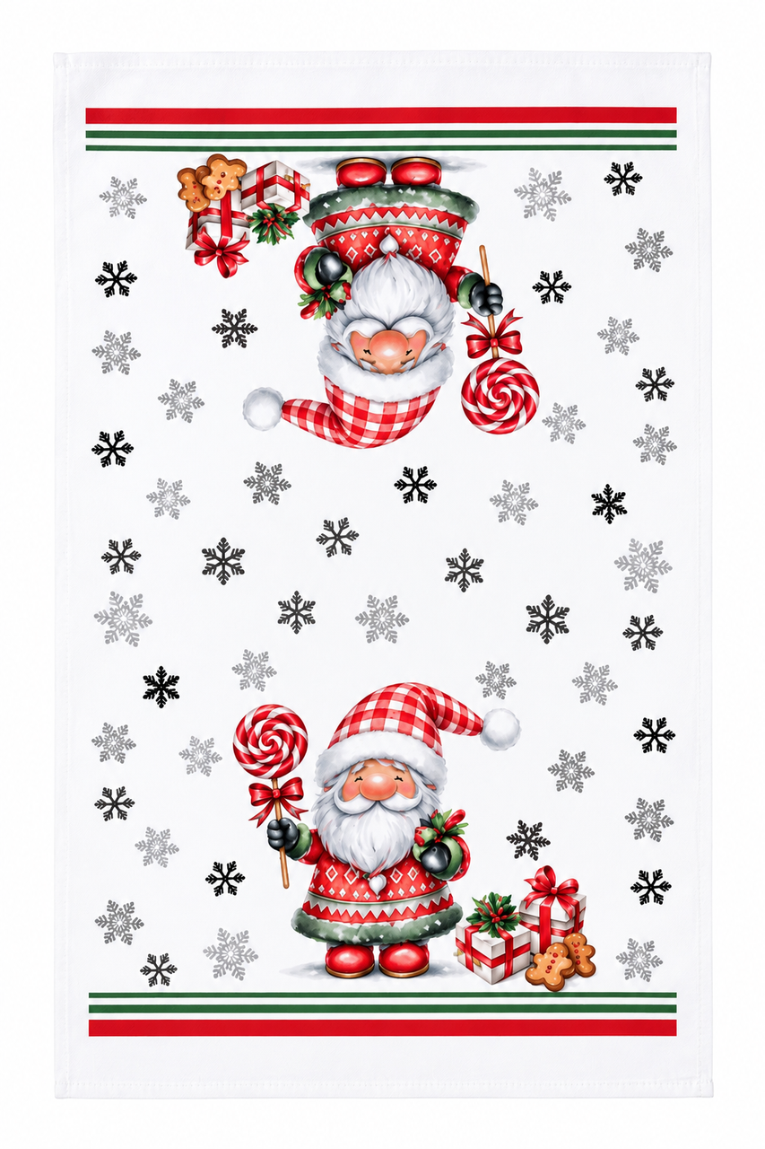 Набір рушничків Ardesto Christmas Santa 2 шт. (ART3863SN)