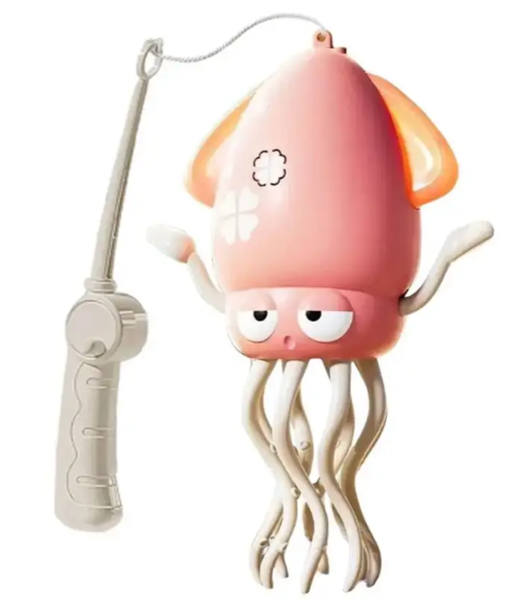 Интерактивная игрушка Осьминог танцующий со звуковыми эффектами Розовый (10380) - фото 1 Интерактивная игрушка Осьминог танцующий со звуковыми эффектами Розовый (10380) - фото 1