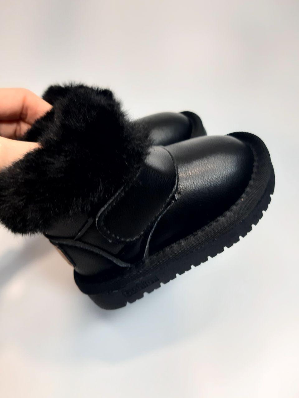 Уги детские BBT р. 23 14 см Черный (715-5) - фото 2 Уги детские BBT р. 23 14 см Черный (715-5) - фото 2