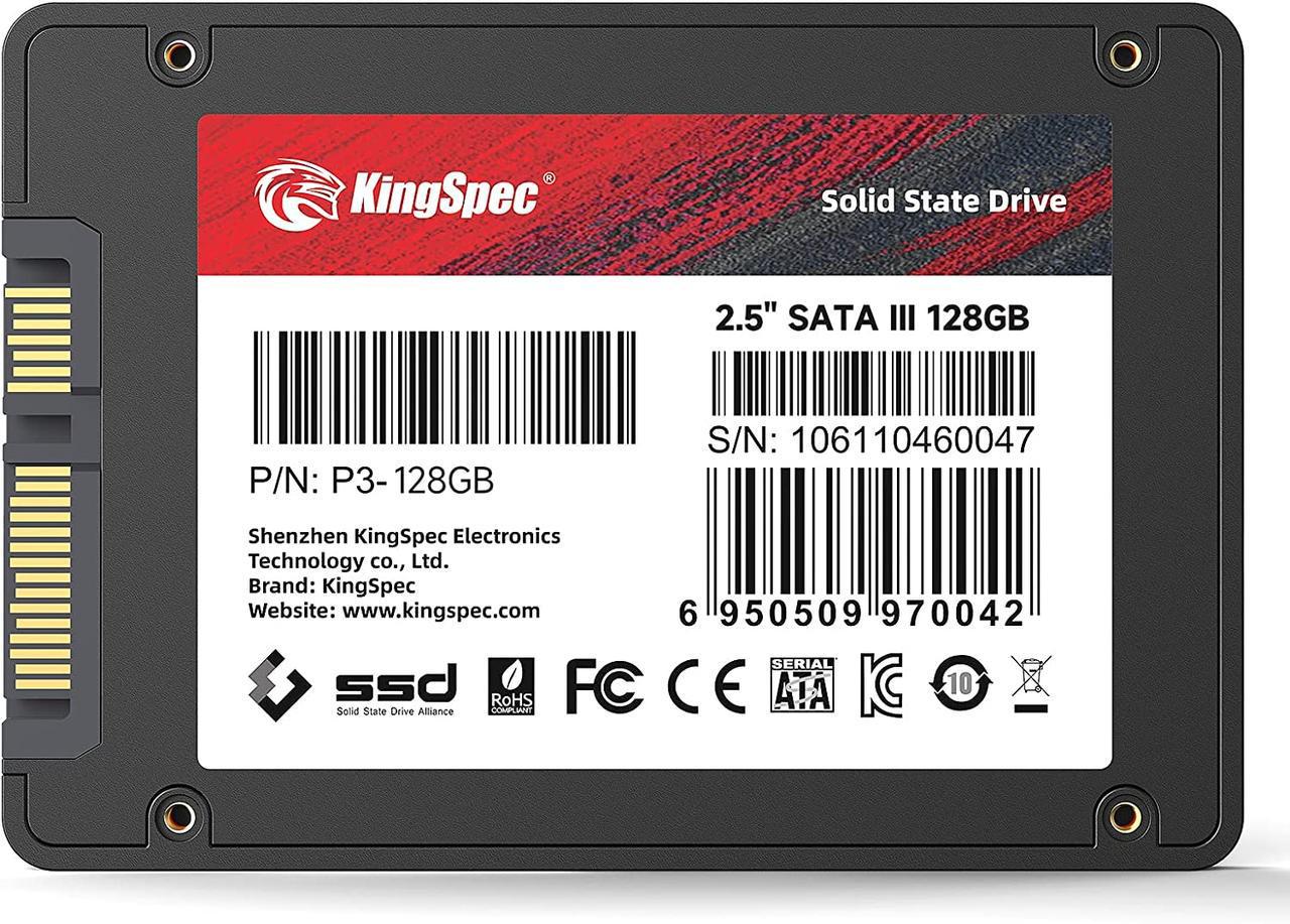 Жорсткий диск Kingspec SSD 2.5" 128 GB (20204633) - фото 2