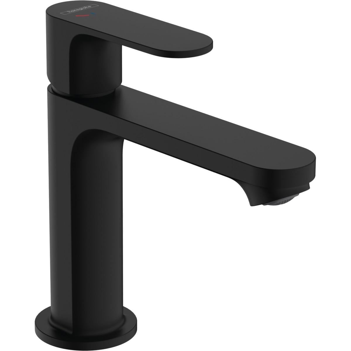 Змішувач для раковини Hansgrohe Rebris S одноважільний Чорний матовий (37461114) Змішувач для раковини Hansgrohe Rebris S одноважільний Чорний матовий (37461114)