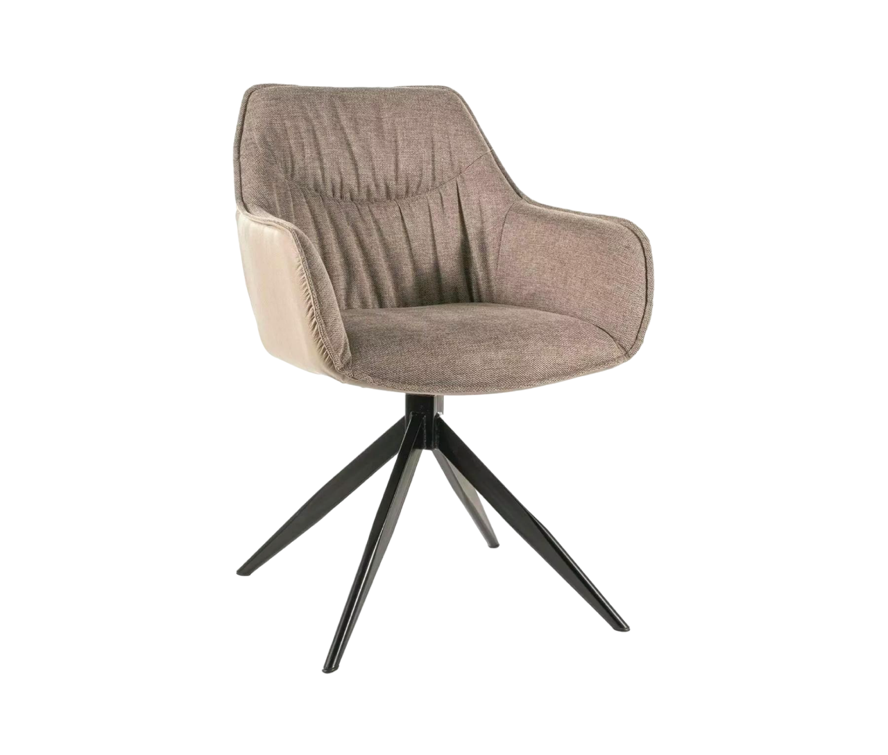 Кресло Signal SEMPRE BREGO/BUFFALO Черный/Бежевый (13276447)