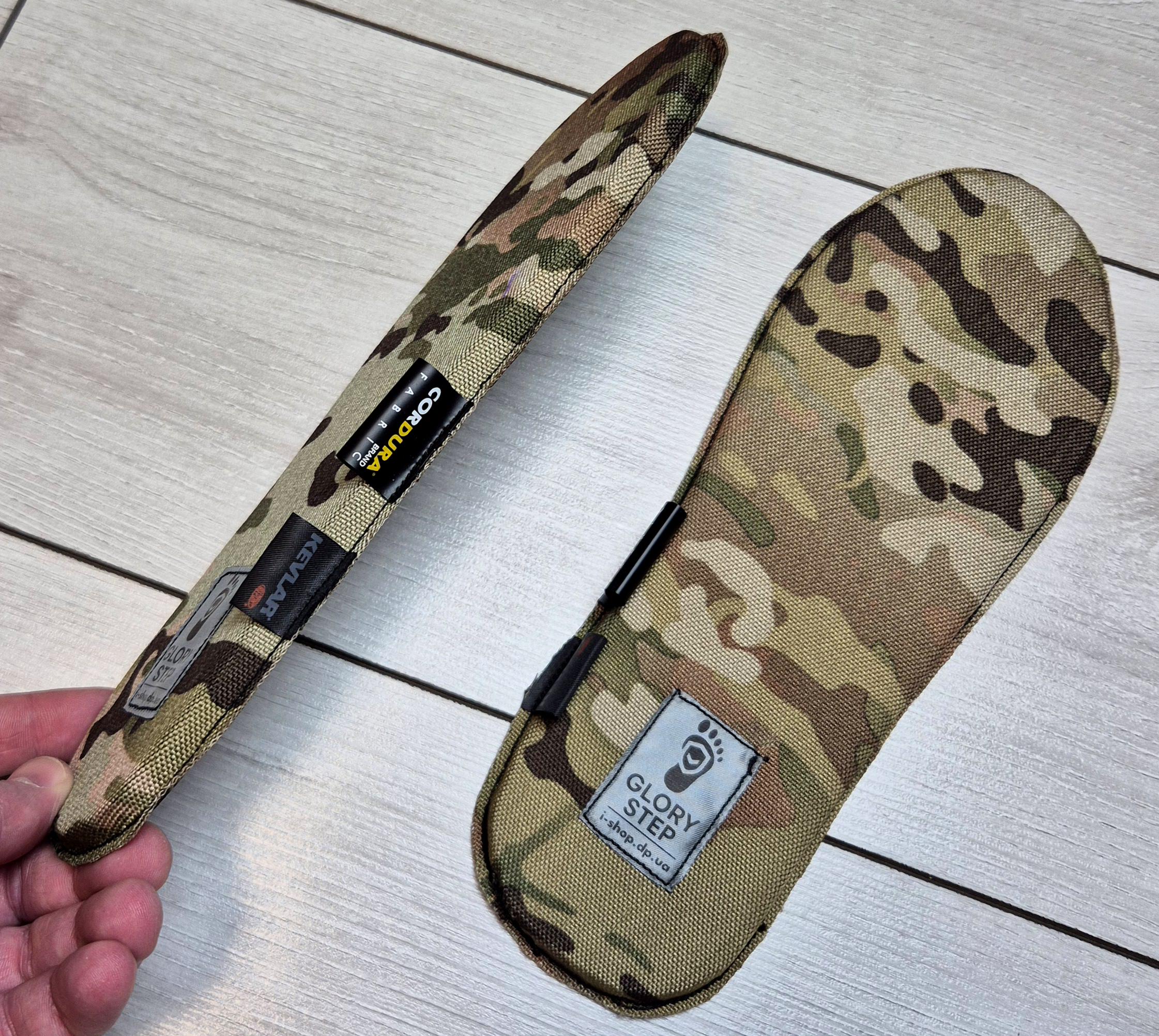 Стельки кевларовые баллистические NIJ IIIА 2-й класс защиты 2 шт. Мультикам (26621429) - фото 2 Стельки кевларовые баллистические NIJ IIIА 2-й класс защиты 2 шт. Мультикам (26621429) - фото 2