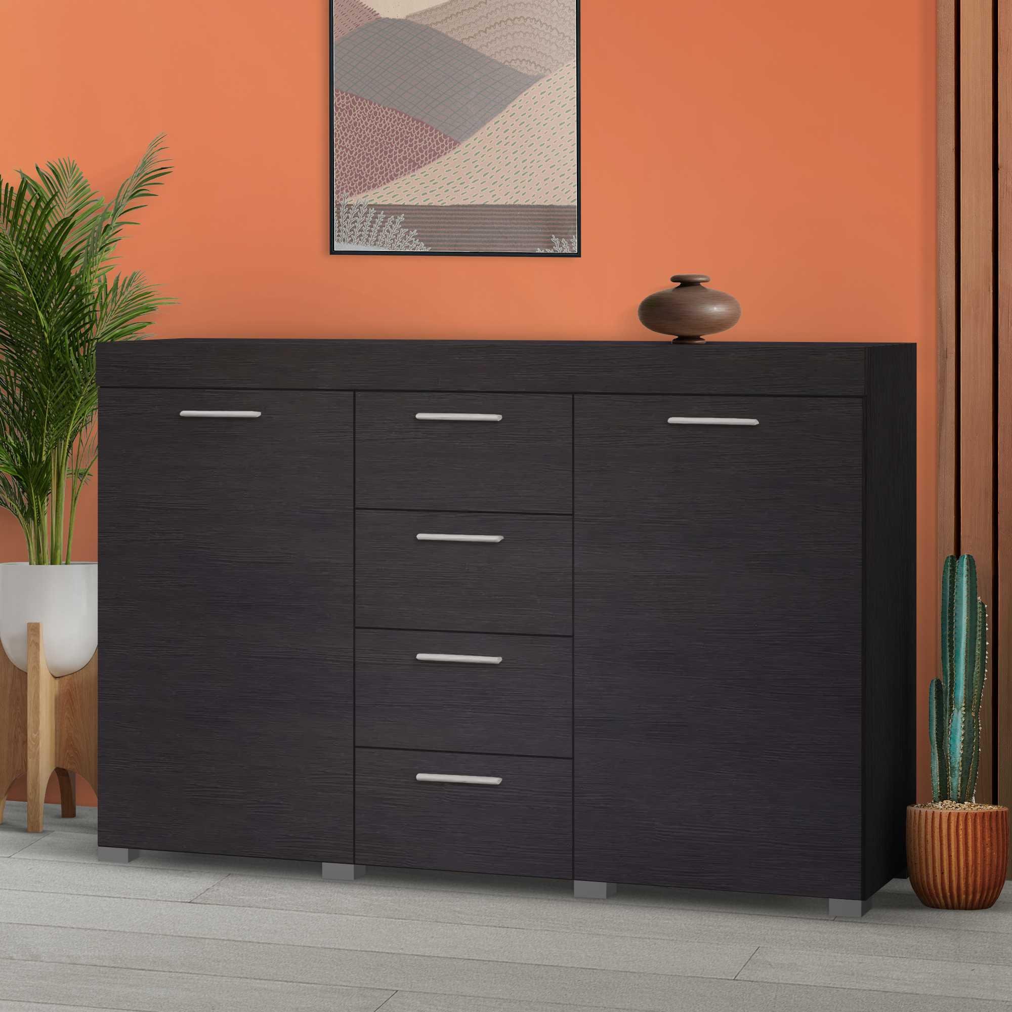 Комод з двома тумбами та висувними шухлядами Венге темний (О-7в) - фото 4 Комод з двома тумбами та висувними шухлядами Венге темний (О-7в) - фото 4