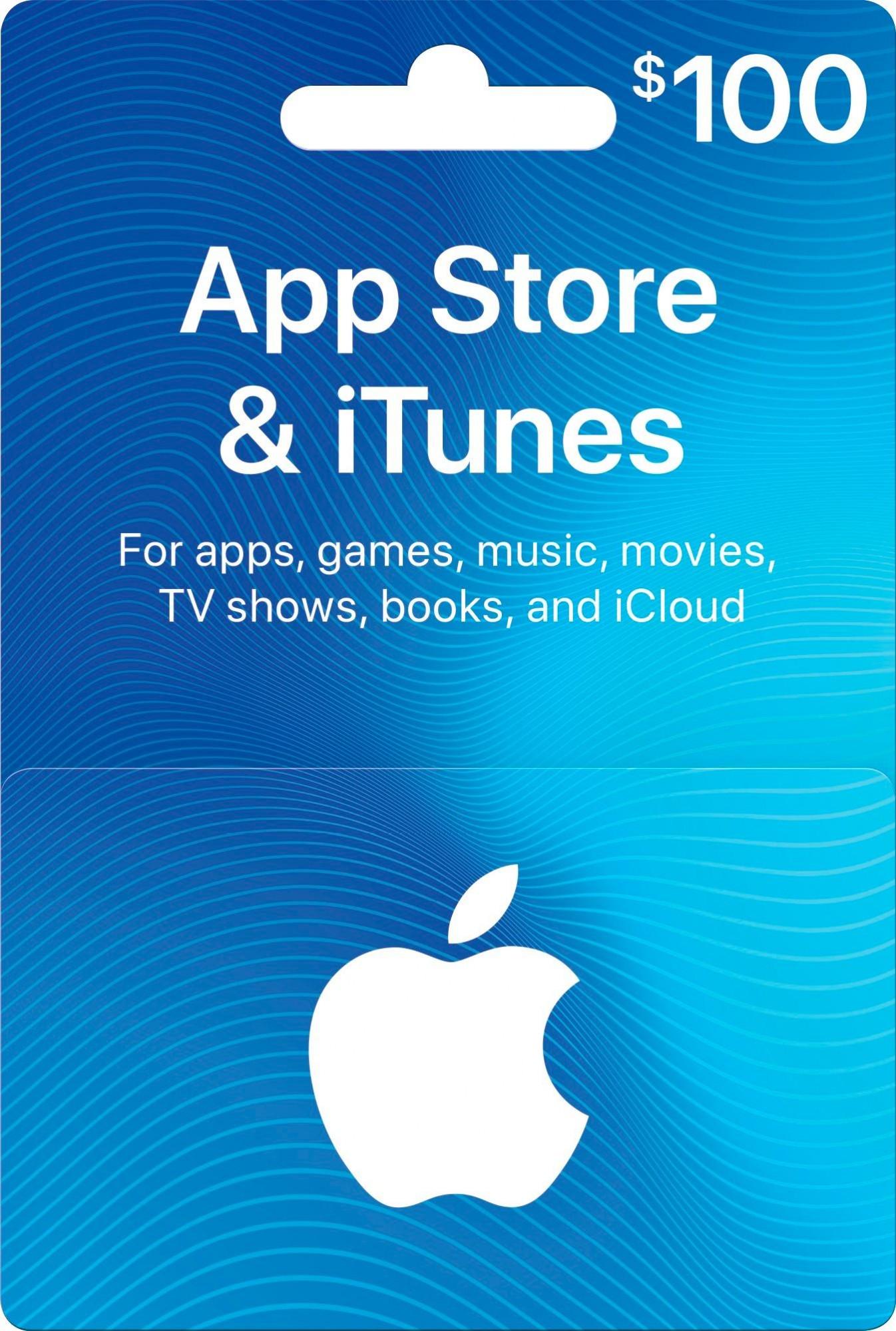 Подарочная карта iTunes Apple/App Store Gift Card 100 usd US-регион