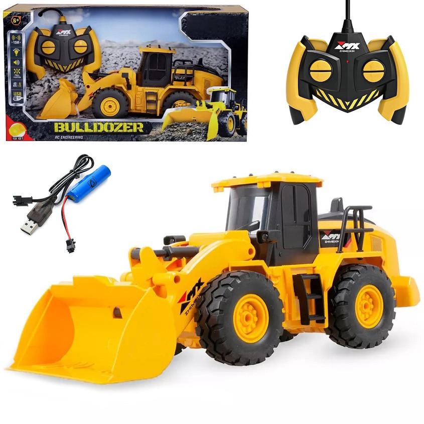 Трактор бульдозер на радіокеруванні з рухомим ковшем на акумуляторі (2451071492) - фото 4 Трактор бульдозер на радіокеруванні з рухомим ковшем на акумуляторі (2451071492) - фото 4