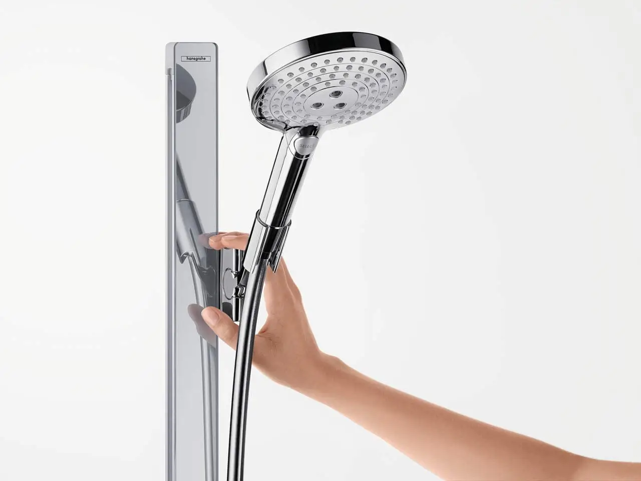 Душовий набір Hansgrohe Raindance Select S 3Jet 120x150 см Chrome (27646000) - фото 2