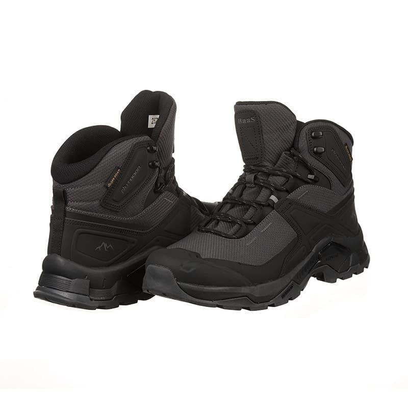 Кроссовки мужские BaaS A2525-2 из плащевки р. 43 Черный (20382)