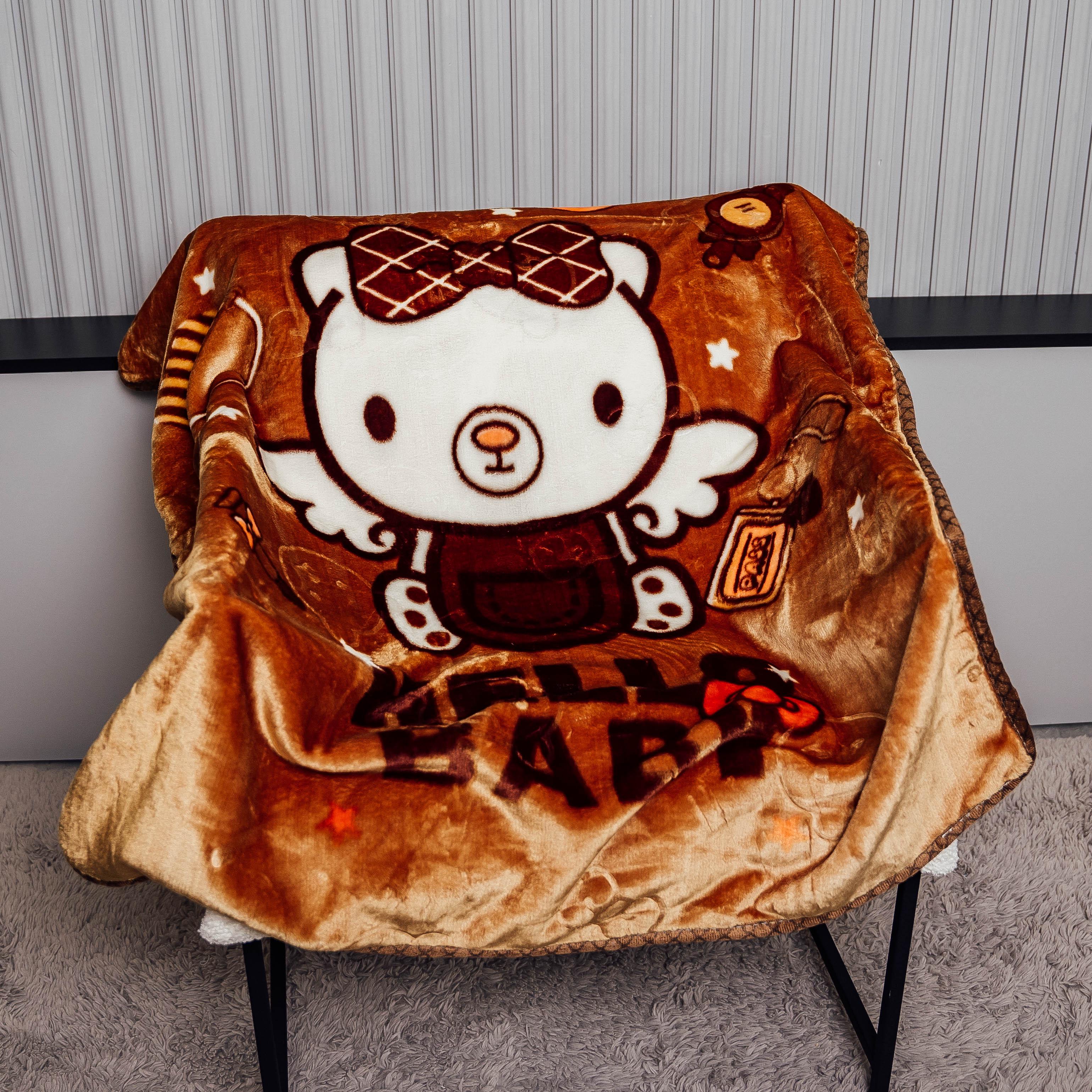 Плед дитячий Затишок 100х110 см Коричневий (88200) - фото 1