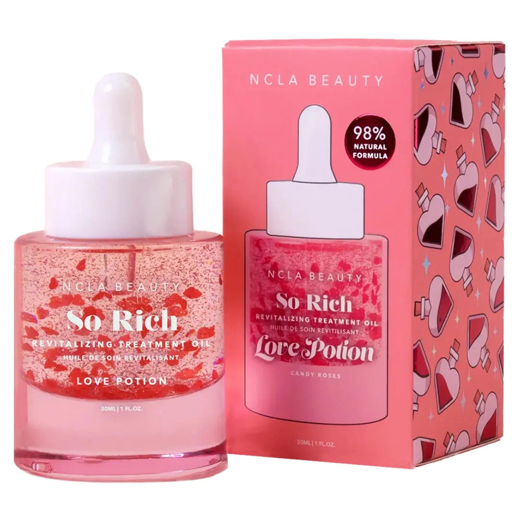 Масло кутикулы и тела NCLA BEAUTY So Rich Revitalizing Oil Candy Roses Сладкая роза 30 мл