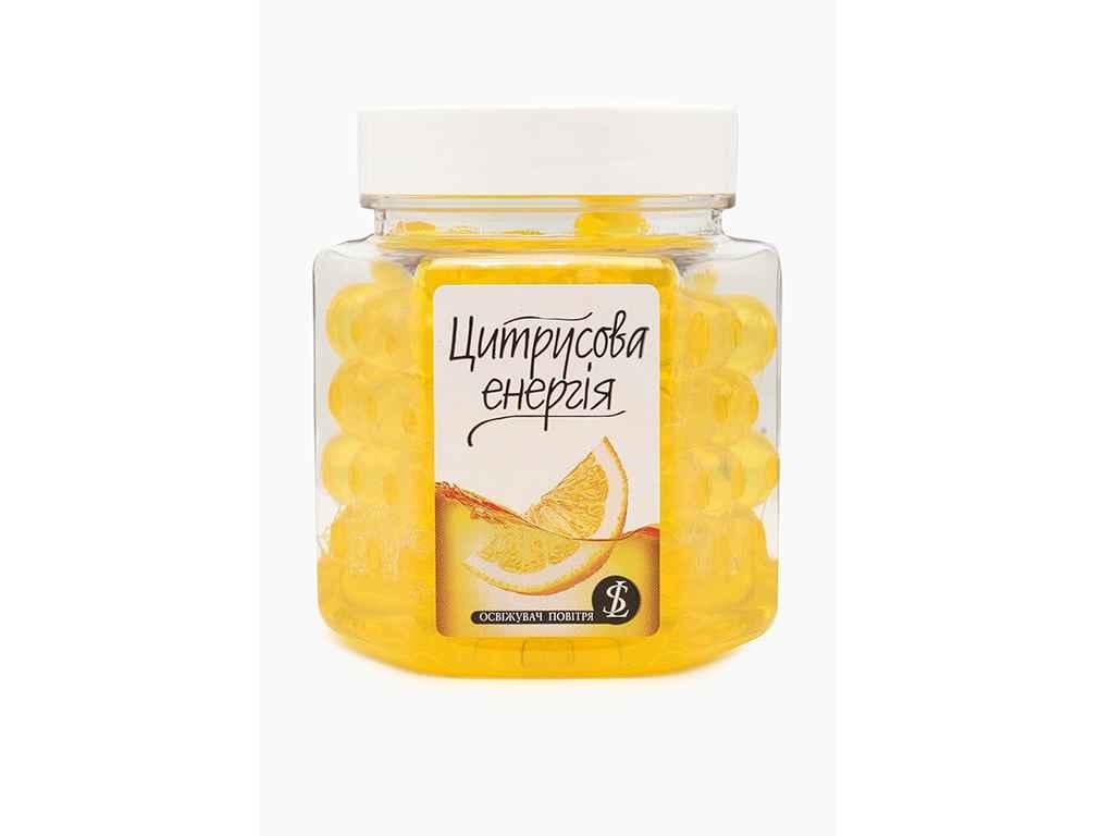 Освежитель воздуха Цитрусовая энергия гелевые шарики 190 г