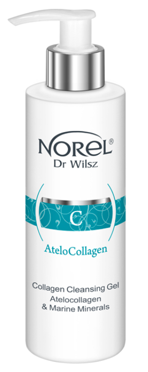 Гель очищающий для лица Norel AteloCollagen коллагеновый 200 мл (DZ022)