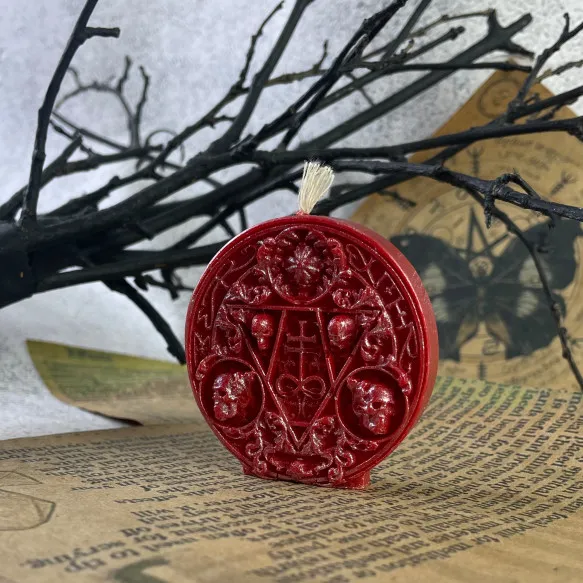 Свеча восковая Leviathan Красный (1114)