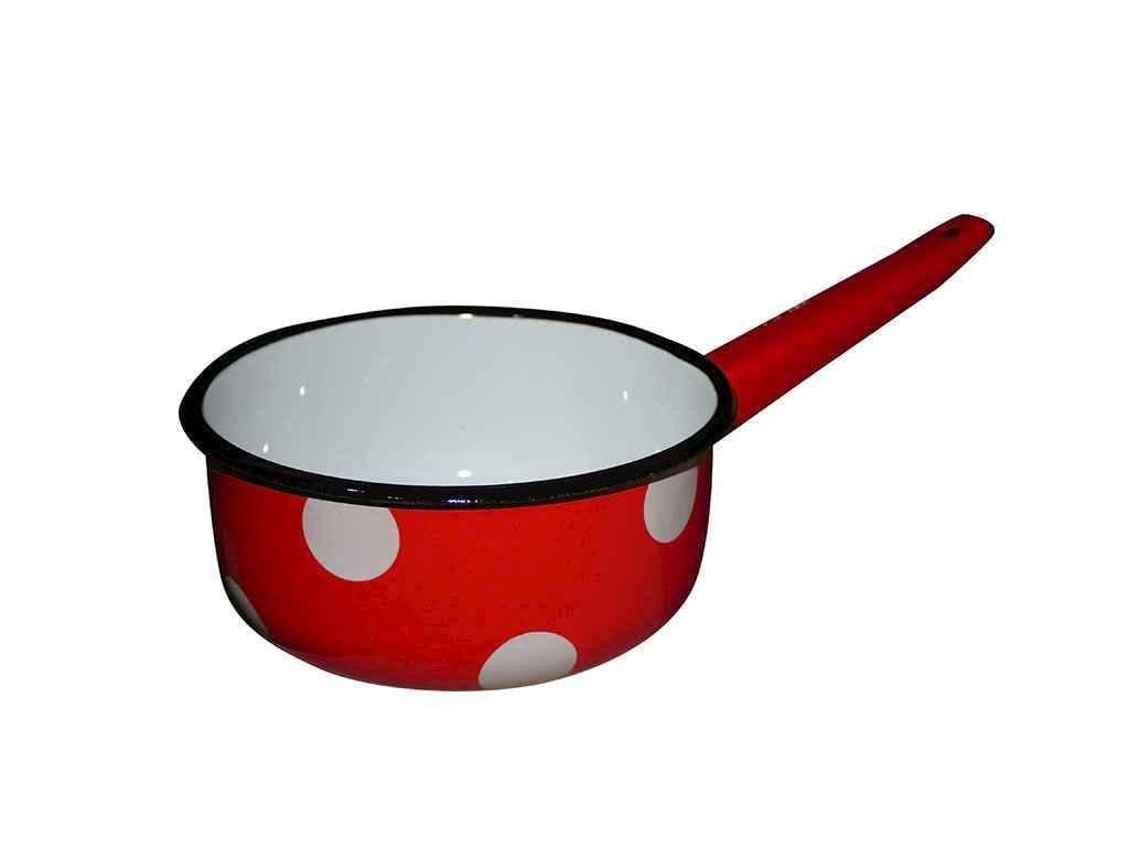 Ковш Idilia белый горох 1,5 л Красный (I21082/4)