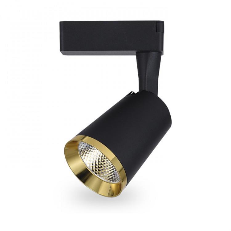 Світильник трековий світлодіодний Feron AL111 COB 10W 850 Lm 4000K IP40 -золото Чорний (27729482)