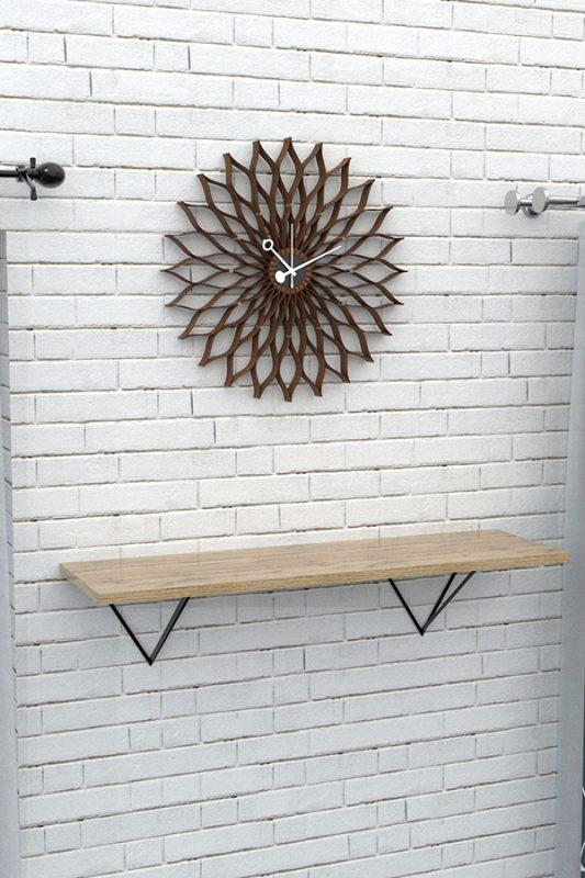 Полка настенная EcoLoft Diamond DSP-1090 Лофт Дуб Аппалачи (22880850)