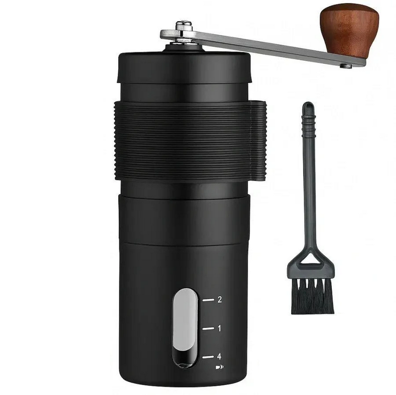 Кофемолка ручная AND LY-957 40 г с керамическими жерновами Черный (opt-104424)