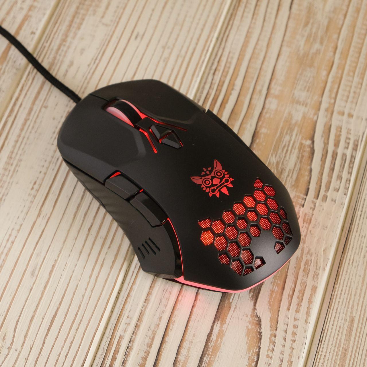Комп'ютерна мишка ONIKUMA Gaming CW902 RGB підсвітка 6400dpi Чорний (1889890627)