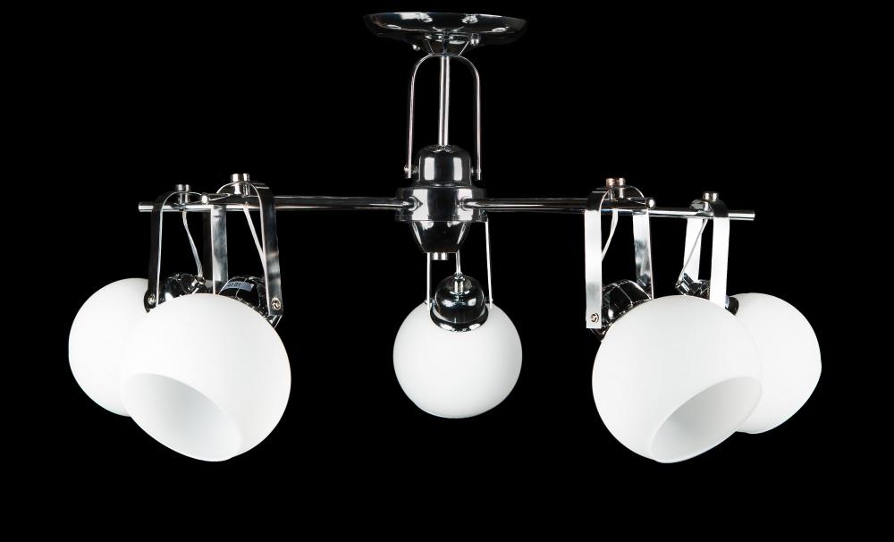 Люстра с плафонами Ray L9750B/5 CR (IR006544)