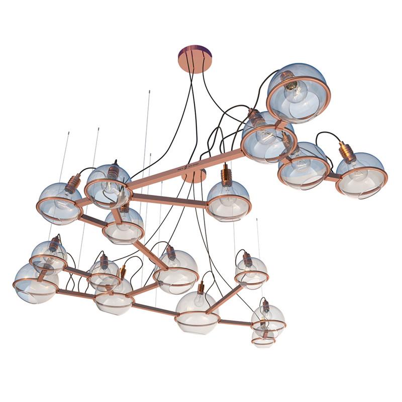 Люстра Pikart Lights Aquarius Созвездие Водолея 20891 Медный (1692307782)