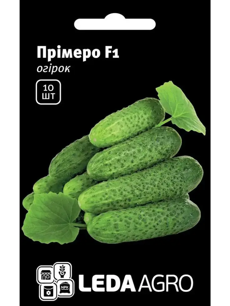 Семена Огурец Leda Agro Примеро F1 10 шт. (5887) Семена Огурец Leda Agro Примеро F1 10 шт. (5887)