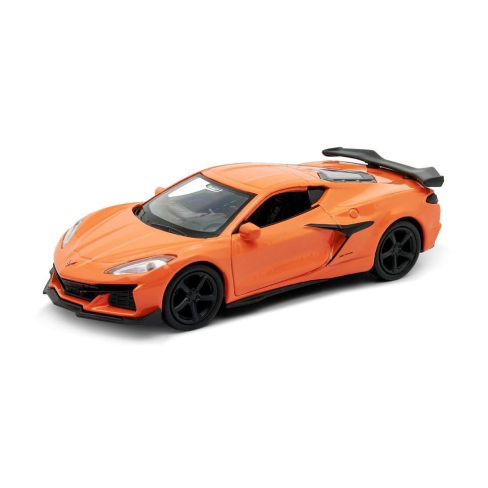 Машинка інерційна chevrolet corvette z06 2023 technodrive 250383w масштаб 1:43 Помаранчевий (RLT48255)