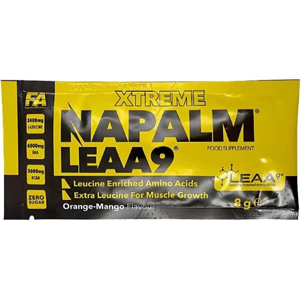 Аминокомплекс для спорта Fitness Authority Xtreme Napalm LEAA9 8 г Orange Mango (000026330)