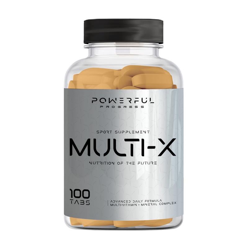 Мультивитамины и минералы Powerful Progress Multi-X 100 табл.