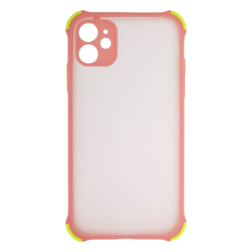 Силиконовый Чехол Накладка Avenger Armor with Frame для iPhone 11 Розовый Силиконовый Чехол Накладка Avenger Armor with Frame для iPhone 11 Розовый