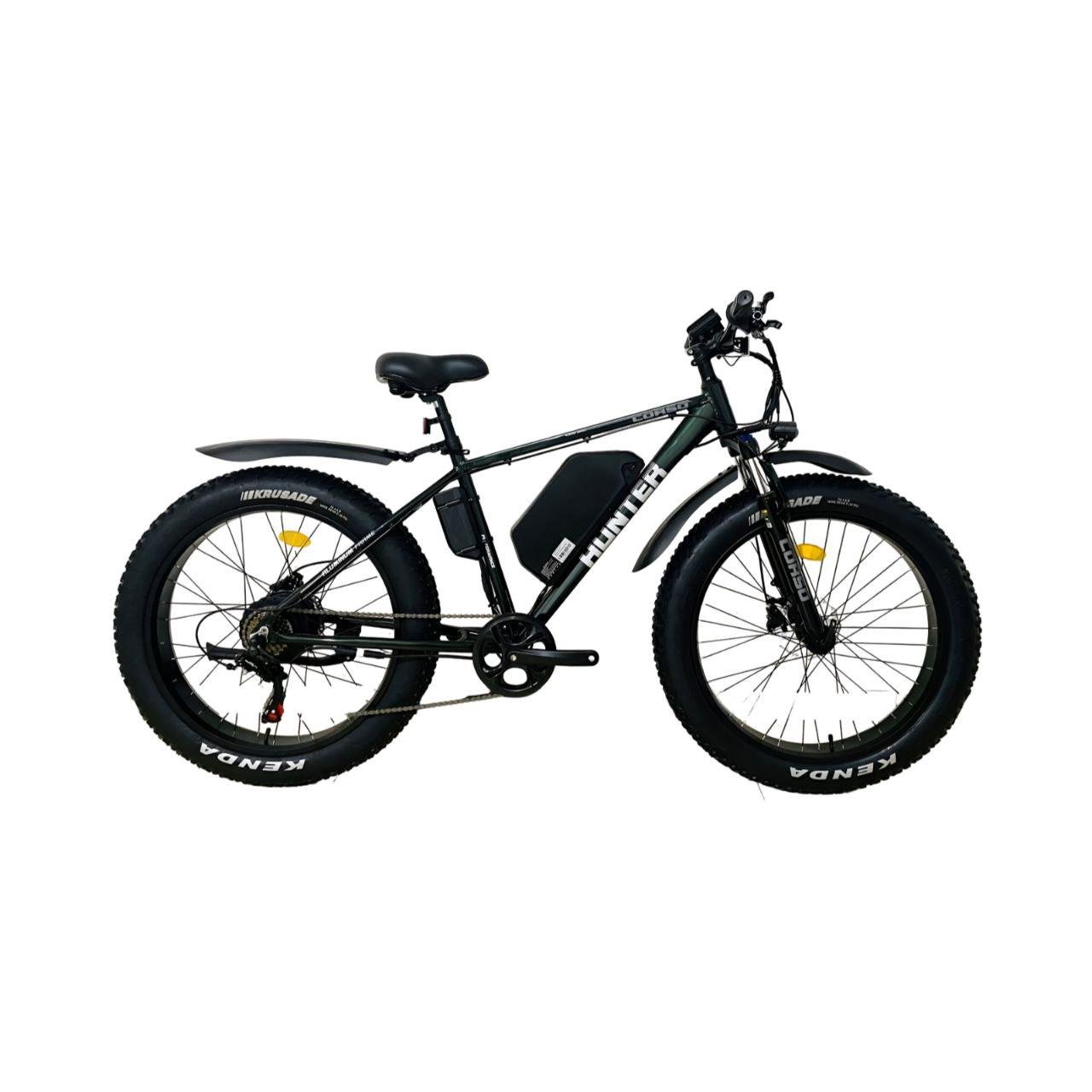 Электровелосипед Corso Hunter HR-57033 26" для взрослых мотор-колесо/литиевый аккумулятор/амортизация/дисковые тормоза (27259857) Электровелосипед Corso Hunter HR-57033 26" для взрослых мотор-колесо/литиевый аккумулятор/амортизация/дисковые тормоза (27259857)