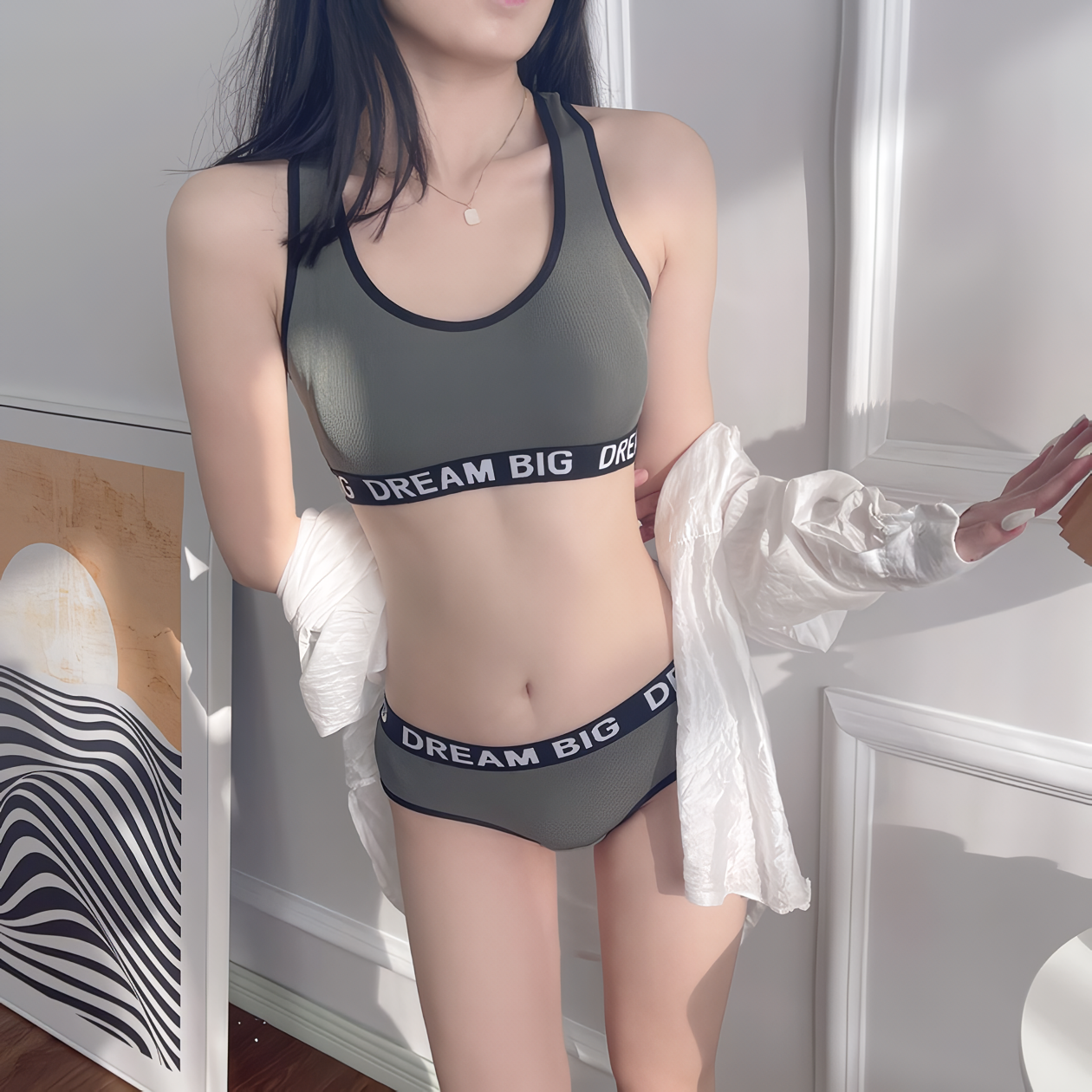 Комплект спортивного белья DREAM M/L Зеленый (10000012(1) Комплект спортивного белья DREAM M/L Зеленый (10000012(1)