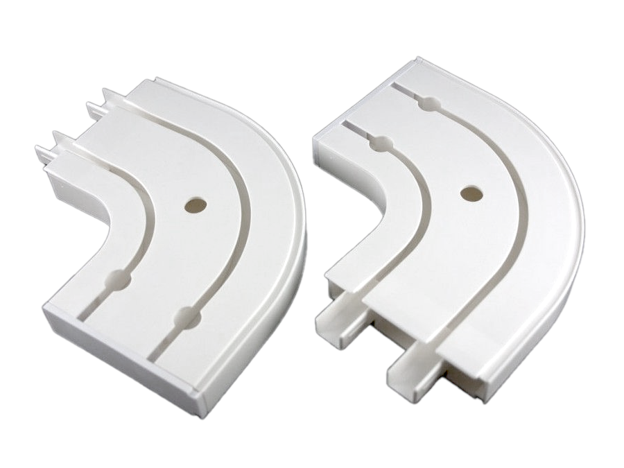 Комплект закінчень EURO CONCEPT КСМ-2 до посиленого стельового карнизу 2 шт. Білий (26057111) Комплект закінчень EURO CONCEPT КСМ-2 до посиленого стельового карнизу 2 шт. Білий (26057111)