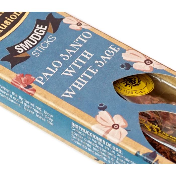 Аромапалочки Big Bell Smudge Palo Santo White Sage 25 г (9131033) - фото 2 Аромапалочки Big Bell Smudge Palo Santo White Sage 25 г (9131033) - фото 2