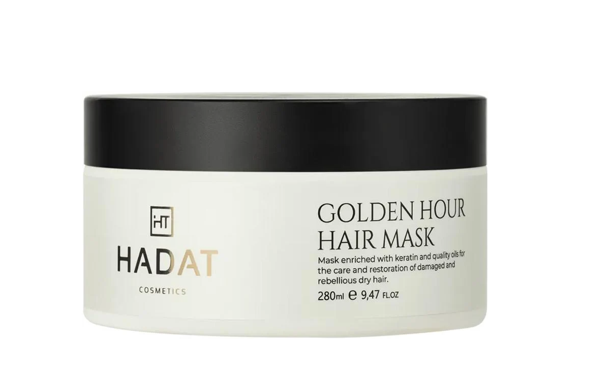 Маска для волос интенсивное восстановление Hadat Cosmetics Golden Hour 280 мл (2360193235)