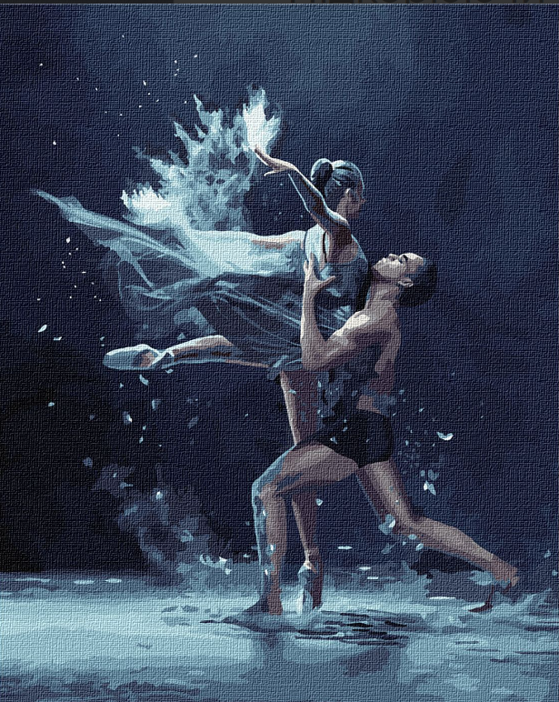 Картина по номерам Идейка Покоряя стихию 40х50 см (KHO4513)