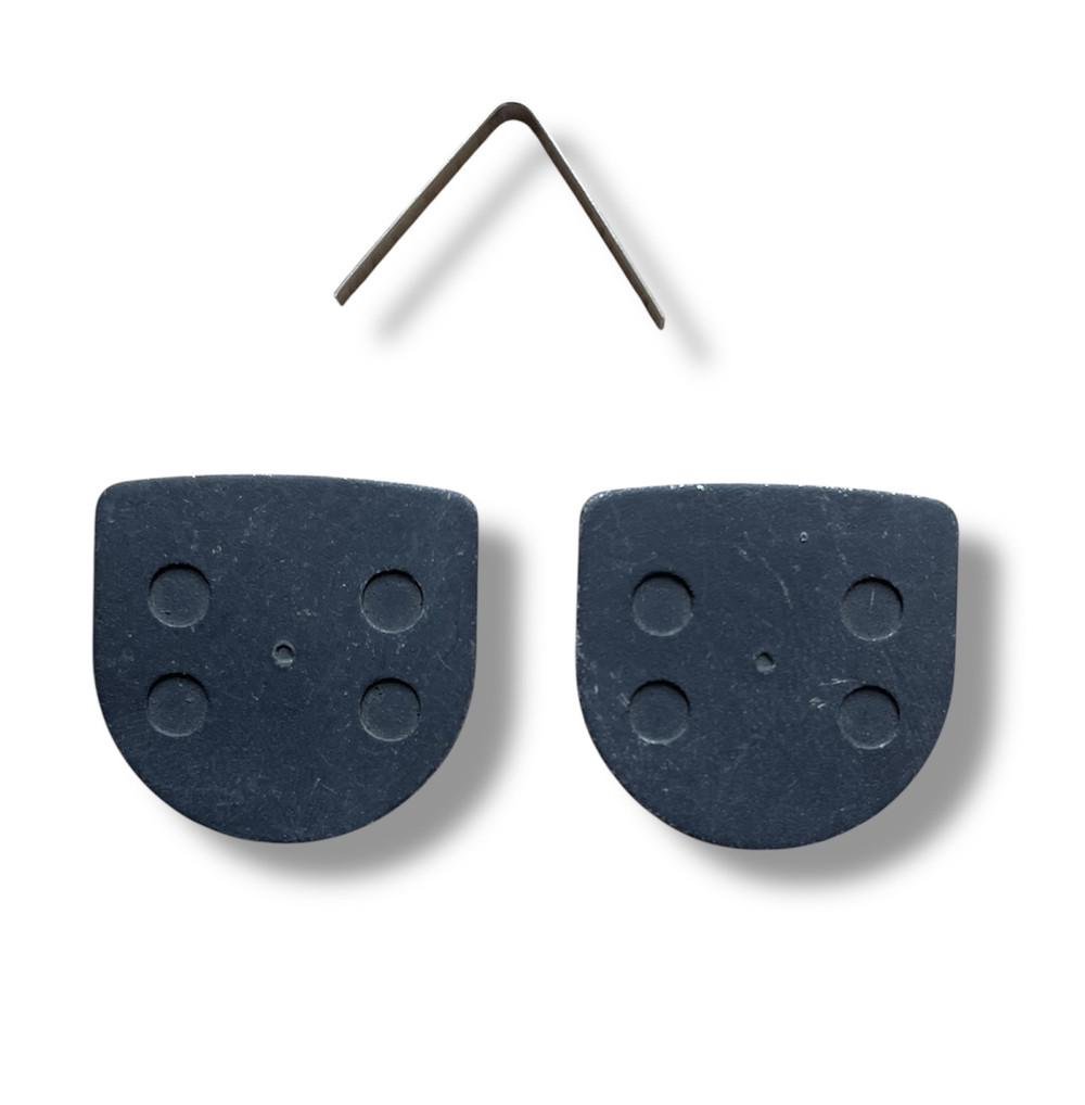 Колодки тормозные велосипедные дисковые Jak YK-16 DS012 24х24,5 мм