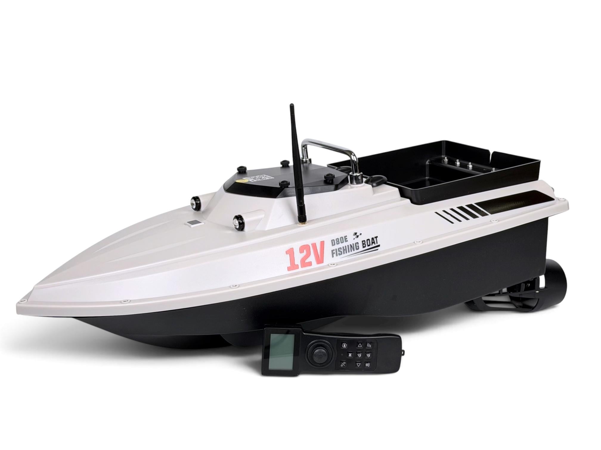 Прикормочный кораблик Flytec D80 12V GPS автопилот c глубиномером