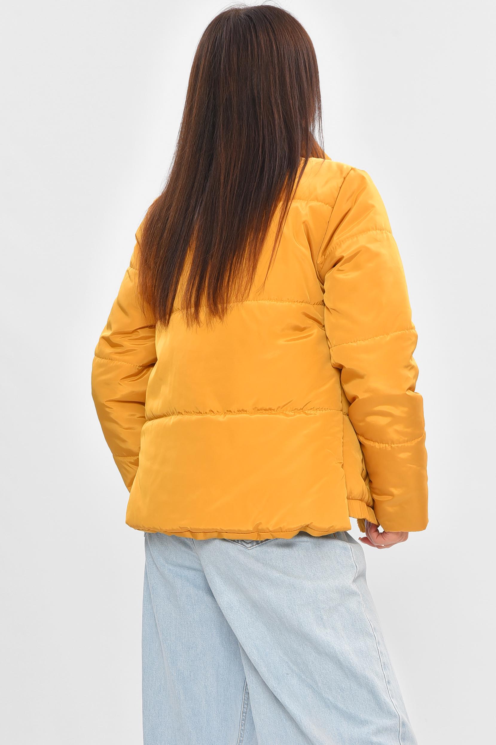 Куртка женская демисезонная S Темно-бежевый (205268) - фото 3 Куртка женская демисезонная S Темно-бежевый (205268) - фото 3