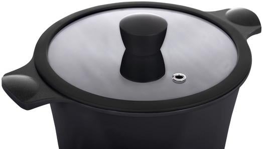 Кастрюля Ringel Zitrone 2,5 л 20 см Black (RG-2108-20 BL) - фото 2