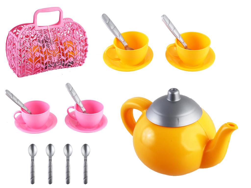 Кошичок із набором посуду ТехноК 25x22x11 см (MTT-41026)