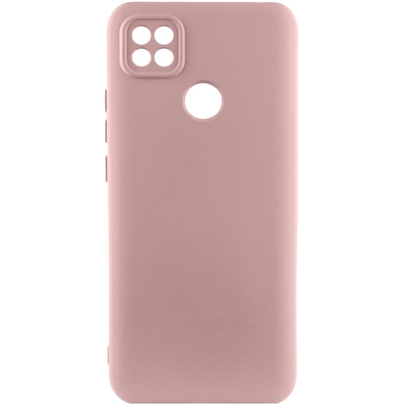Противоударный чехол Silicone Cover Lakshmi Full Camera (AA) для Xiaomi Redmi 10A Розовый/Pink Sand