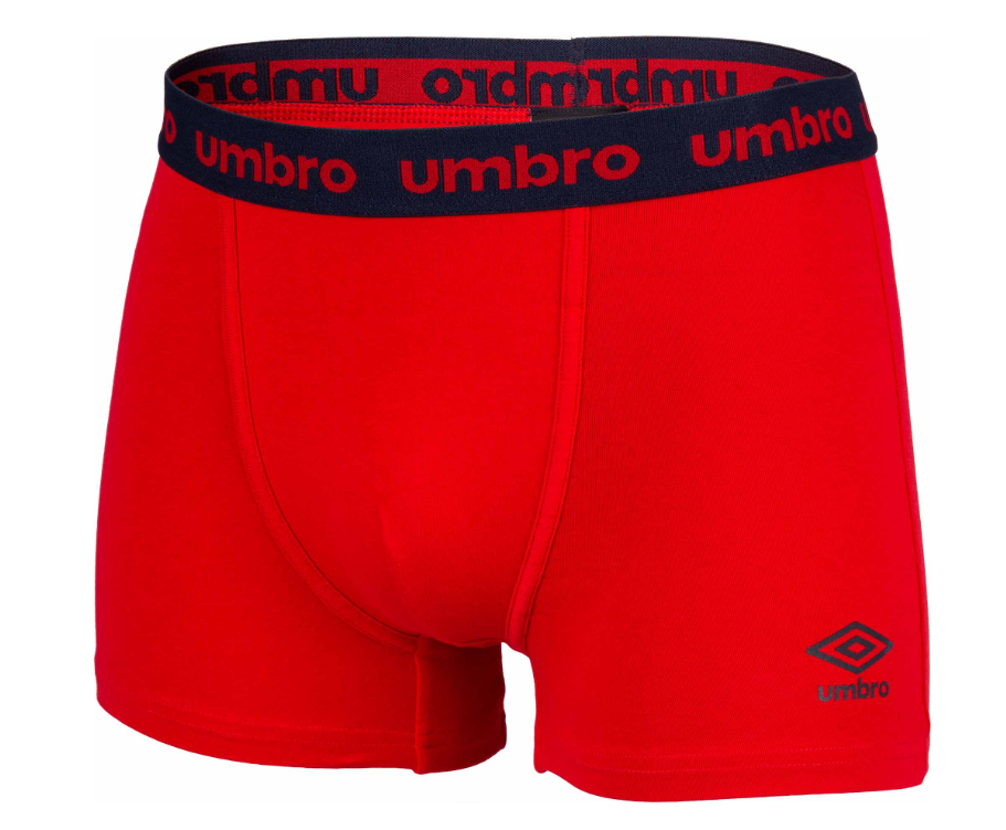 Труси чоловічі боксери Umbro L Червоний (6455464)