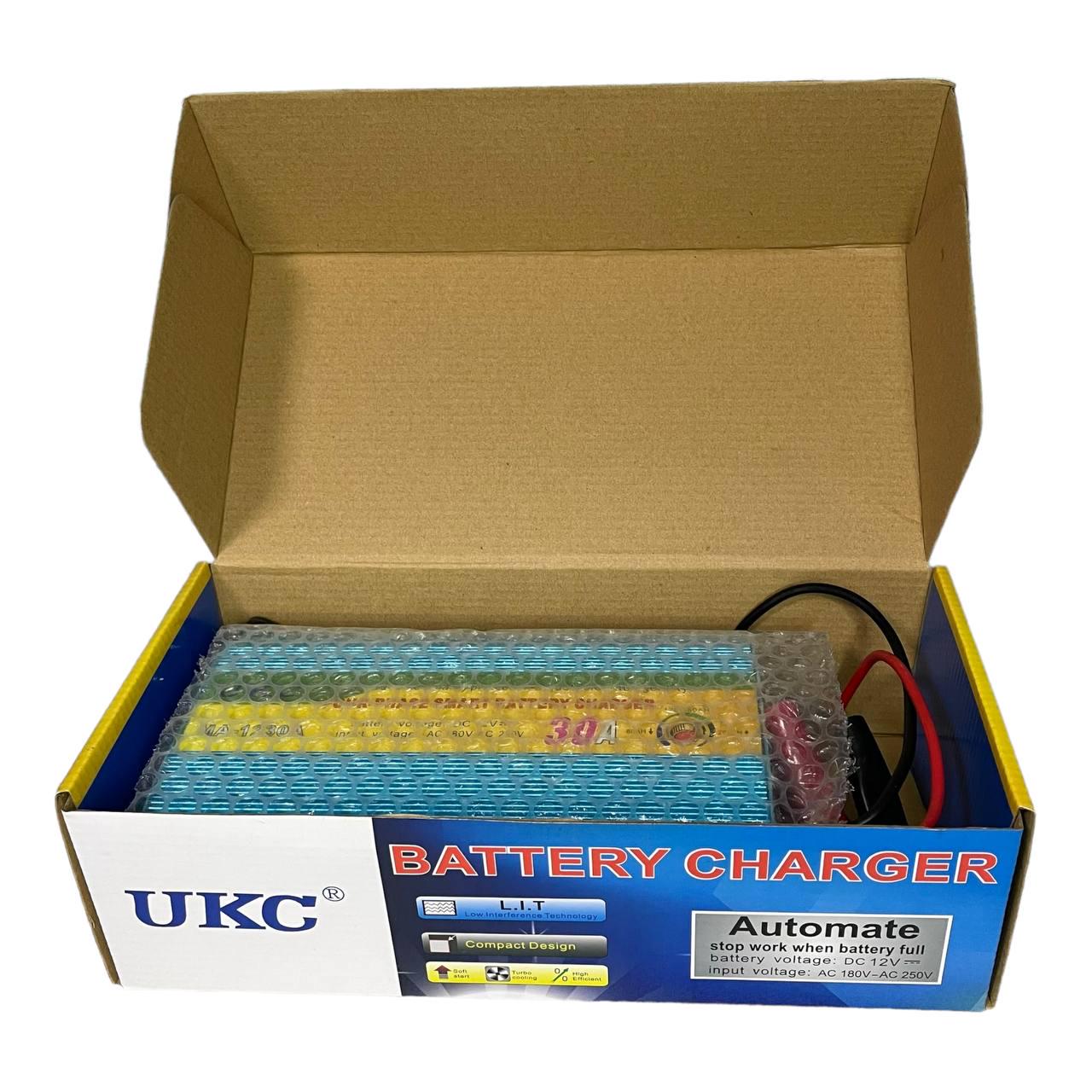 Зарядний пристрій для акумулятора автомобіля UKC MA-1230A Battery Charger 30 A (768764354563) - фото 3